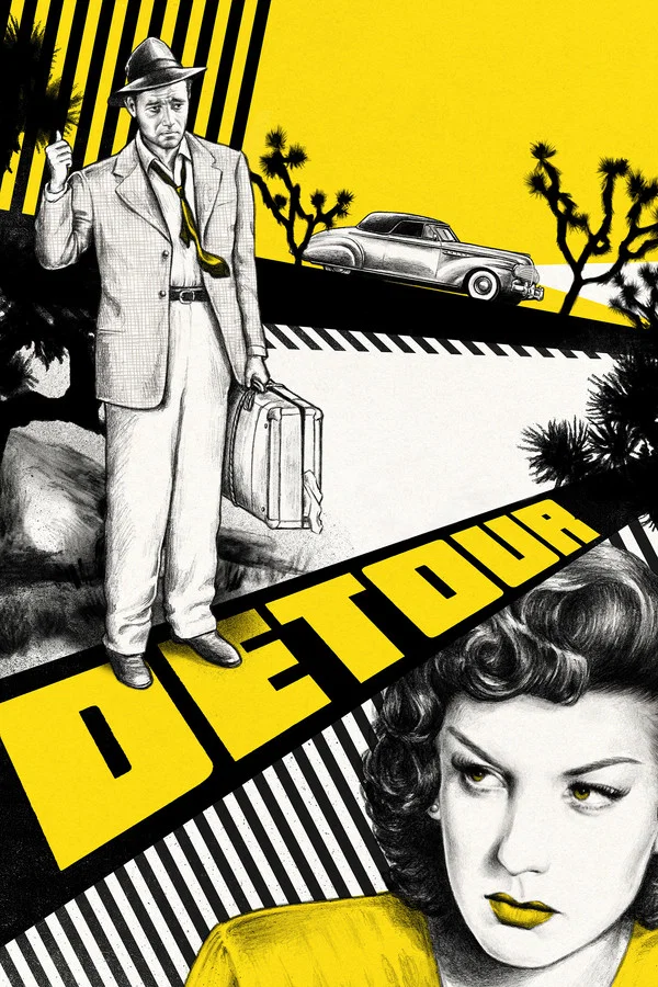 Public domain poster for Detour